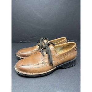 Clarks Men's Northam Edge Brown‎ Leather Casual Shoes 26133171 Size US 9M